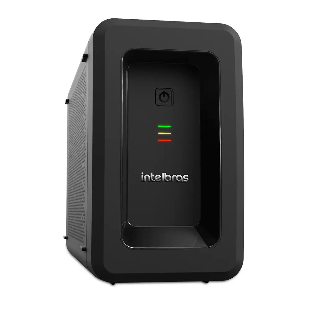 Nobreak Interativo Attiv 1200 Va Entrada 127v/220v Bivolt E Saida 127v Intelbras Cor Preto