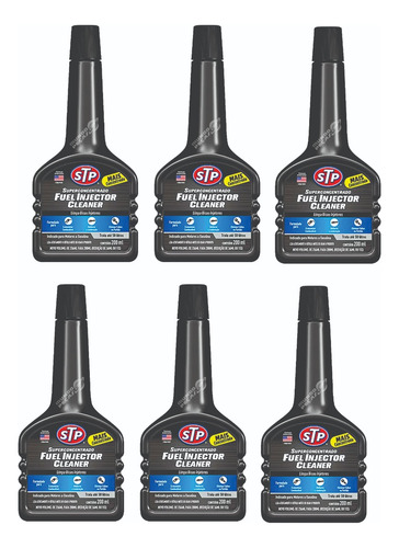 6x Aditivo Combustivel Stp Fuel Injector Cleaner Original