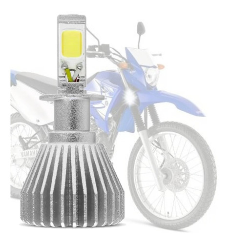 Imagem 1 de 6 de Led 2d H4 6000k Efeito Xenon Yamaha Xtz 125 K