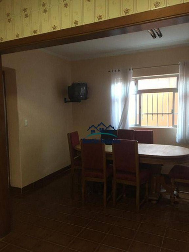 Imagem 10 de 29 de Sobrado Com 3 Dormitórios, Cozinha, Sala , Espaço Gourmet, Quintal, 02 Wc, 03 Vagas À Venda, 188 M² Por R$ 485.000 - Vila Guaraciaba - Santo André/sp - So0435