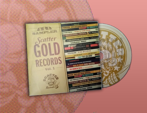 Scatter Gold Records Vol. 1 Sampler Cd Argentina 