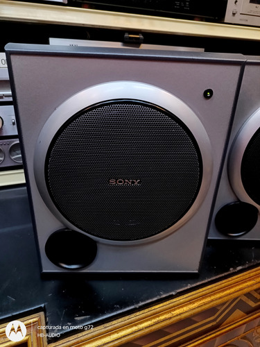 Bafle Subwoofer Activo Sony Muteki Sa-wp1500 165watt Hbaudio Gris Oscuro (Usado)
