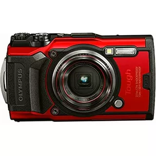 Olympus Tough Tg-6 Waterproof Camera, Red