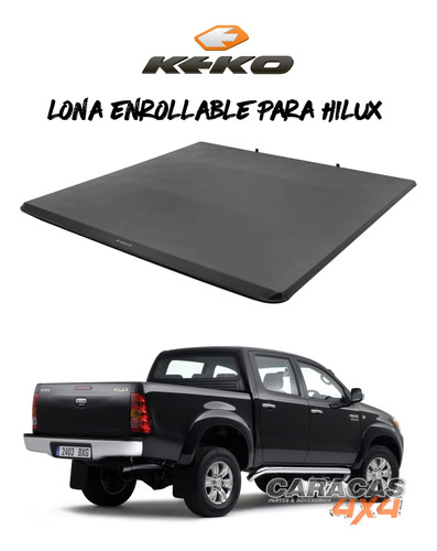 Lona Enrollable Para Hilux Kavak Marca Keko