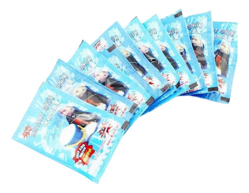 50 Pacotes De Neve Artificial For Decoração Ao Ar Livre De