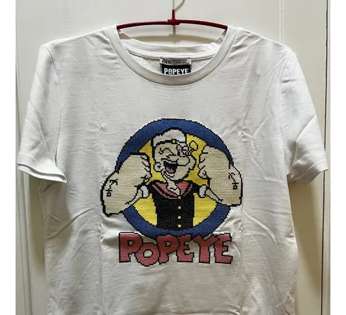 Camiseta popeye zara sale