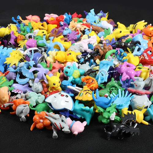 Pokémon Paquete Figuras Coleccionables 72 Con Pikachu