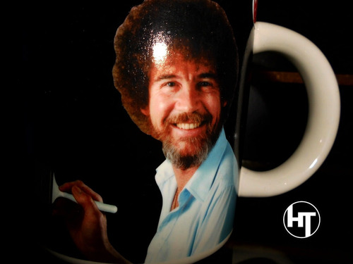 Imagen 3 de 10 de Bob Ross, Self Painting Mug, Taza, Original Oficial, Nueva