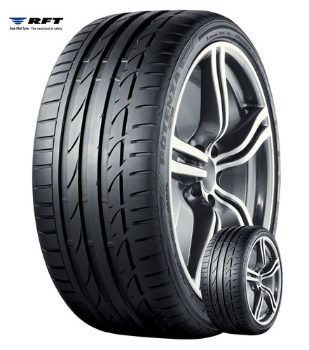 2u 255/40 R18 Potenza S001 Rft Bridgestone Run Flat Envío $0