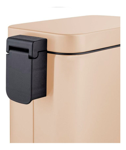 Cesto De Basura Desore 5 Litros Beige Brillo