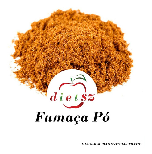 Fumaça Em Pó Natural 100g Sabor Defumado Churrasco Dietsz