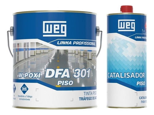 Pintura Epoxica 90% Solidos W-poxi Dfa 301 Marca Weg