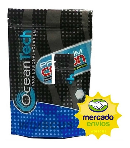  Ocean Tech Premium Carbon 200ml Carvão Ativado Aquário 150l