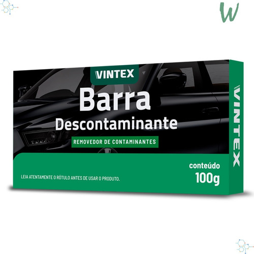 Clay Bar Pasta Abrasiva Barra Limpadora 100g V-bar Vonixx