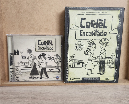 Novela Cordel Encantado - Cd + Dvd - Originais - Rede Globo (Usado)