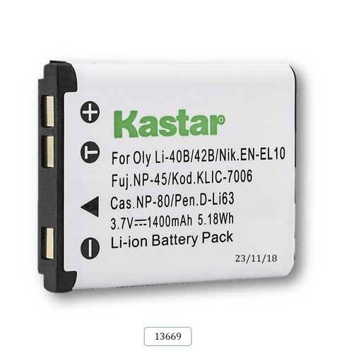 Bateria Mod. 13669 Para Casio Bc-80l