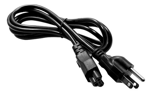 Cable Trifásico Laptop Tipo Trébol Iec C5 Reforzado 1.2m 1pz