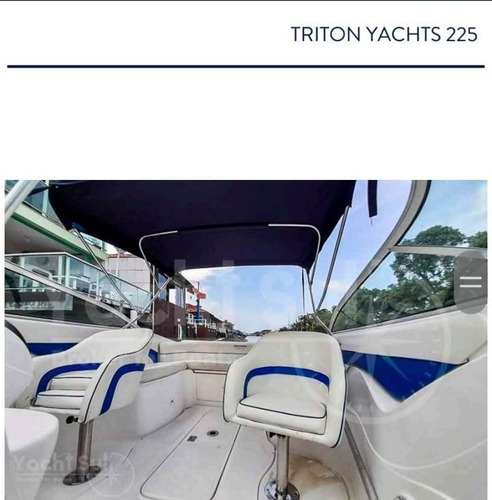 Imagem 8 de 10 de Lancha Triton 225 - Ñ E Fs/focker/nx - (semi-nova)