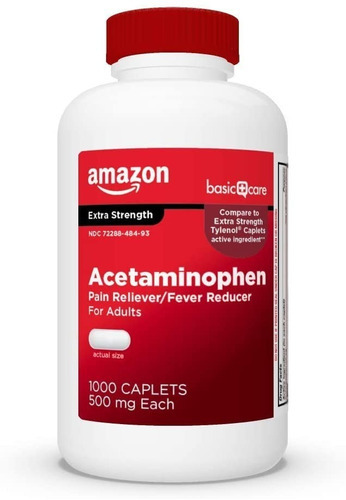 Paracetamol Premium Acetaminofen 500mg 1000 Tabletas Eg A64 Sabor ND