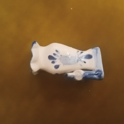 Florerito Violetero Estilo Holandés Florero En Miniatura (Usado)