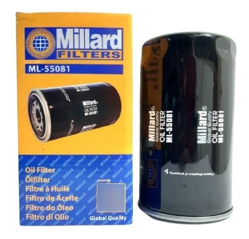 Filtro De Aceite Millard Ml-55081/ Wix 57037 Camiones Iveco