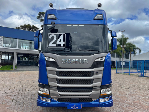 Scania R 540 Ano 2024 Ultramarino Bug Leve 6x4