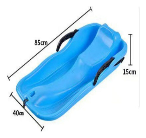 Pack X3 Trineo Para Nieve Con Frenos Para Adultos Niños