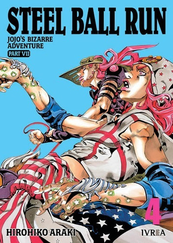 Manga Jojo Bizarre Adventure Steel Ball Run Tomo 04 - Ivrea
