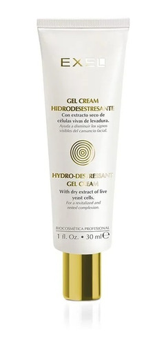 Gel Cream Hidrodesestresante - Exel X30ml