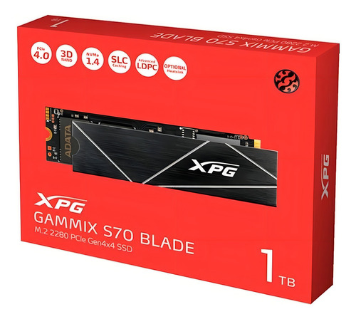 interno XPG GAMMIX S11 XPG AGAMMIXS70B-1T-CS 1TB negro
