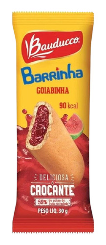 Barrinha Bauducco Goiabinha 30g.