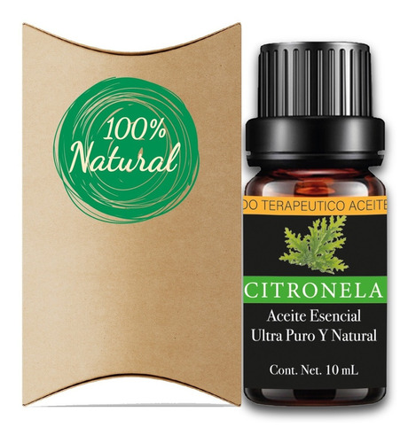 Aceite Esencial Citronela 100% Natural Y Puro Aromaterapia