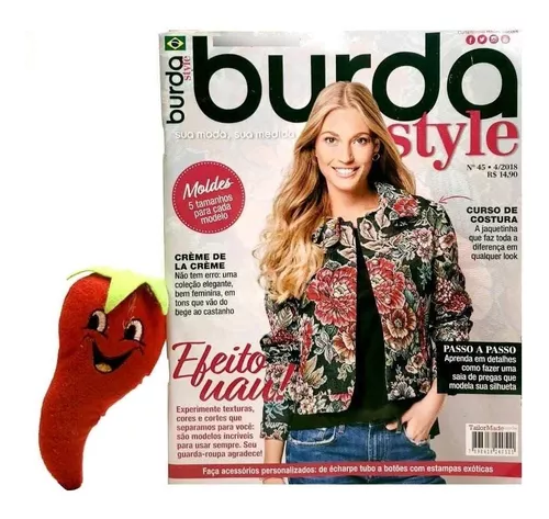 Revista Burda Style Efeito Uau! N° 45 (loja Do Zé)