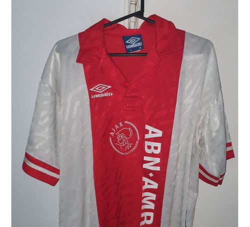 Camiseta Umbro Ajax Titular 1994/95 Titular Talle L 