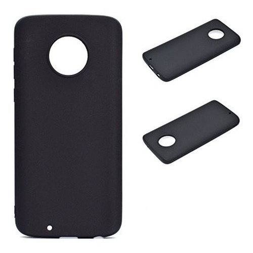 Funda Anti Golpe Para Moto G6 Play + Vidrio Templado