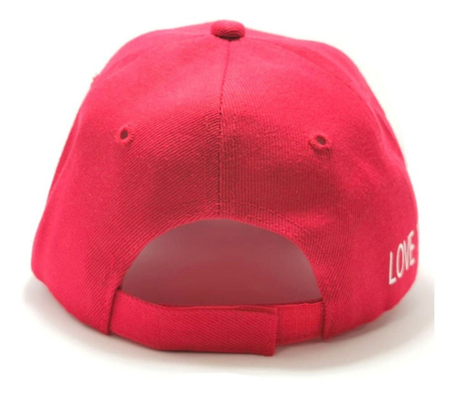 Imagen 4 de 4 de Gorra Kpop Coreano Aros Roja Bts Ly Love Yourself Puertas