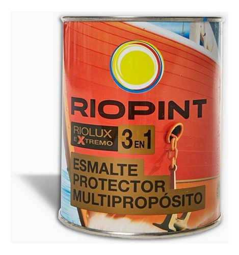 Esmalte Sintetico Riolux Aluminio Bte.  3-1  Riopint X 1 Lt.