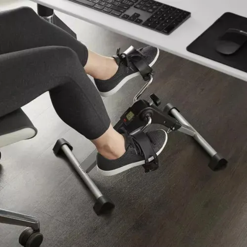 Pedalera Spinning Ejercitador Manos Pies Monitor Plegable