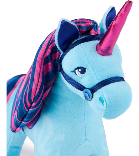 Peluche De 18 Cm Leaf Unicorn Academy