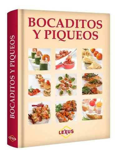 Libro Pasta Dura Bocaditos & Piqueos