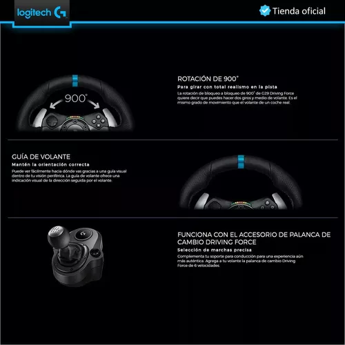 Logitech G29, Volante Carreras Driving Force, Pc / Ps5