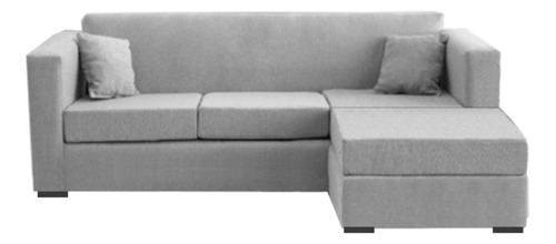 Sillon Sofa Esquinero 3 Cuerpos Pana Antimanchas Cubile