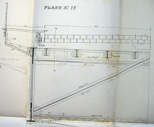 Arturo Orzábal Proyecto De Puente Carretero 1888 Ingeniería (Usado)