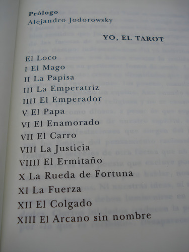 Yo, el Tarot, de Alejandro Jodorowsky. Editorial Debols!Llo, edición 1 en español