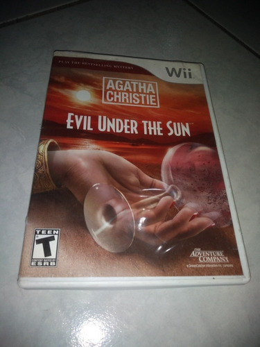 Nintendo Wii Videojuego Agatha Christie Evil Under The Sun (Usado)