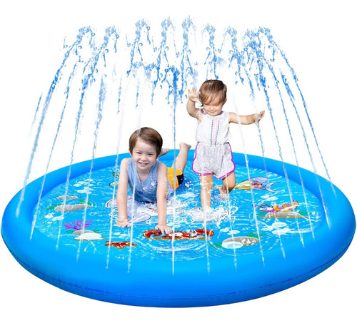 Juguetes Inflables 170cm Splash Pad Sprinkler Para Niños