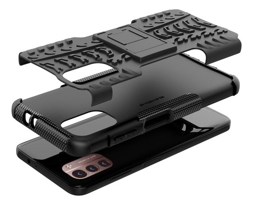 Carcasa Trasera Antigolpes De Doble Capa Para Nokia G21 Bump
