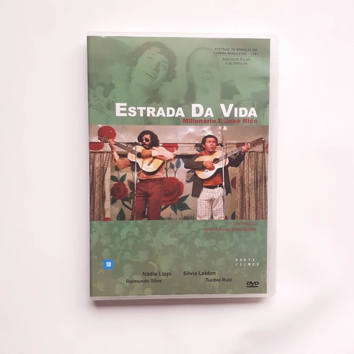 Dvd Estrada Da Vida Milionário E José Rico