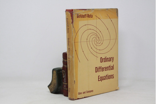 Birkhoff Rota  Differential Equations - Matemática En Inglés