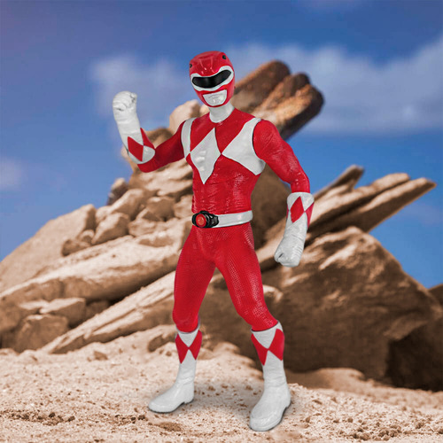 Boneco Power Ranger Vermelho 40 Cm Action Figure Gigante